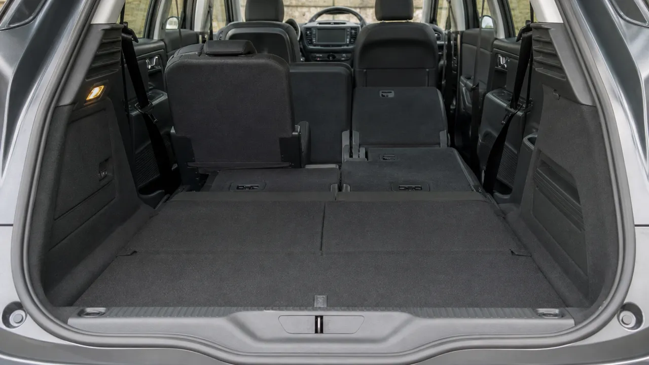 Taille coffre C4 Picasso : volume du coffre avec sièges coulissants