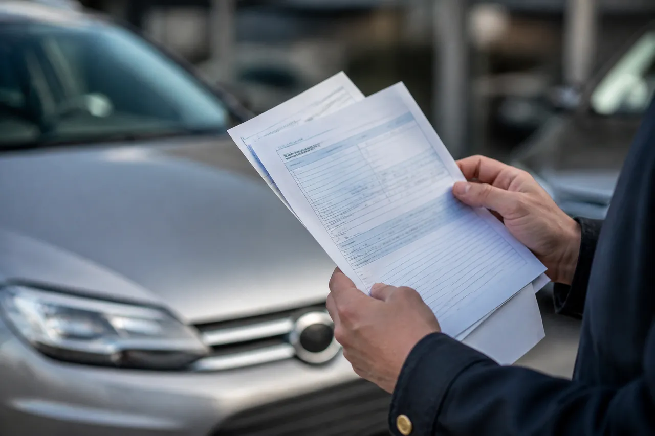Vérification d'une carte grise pour une voiture première main