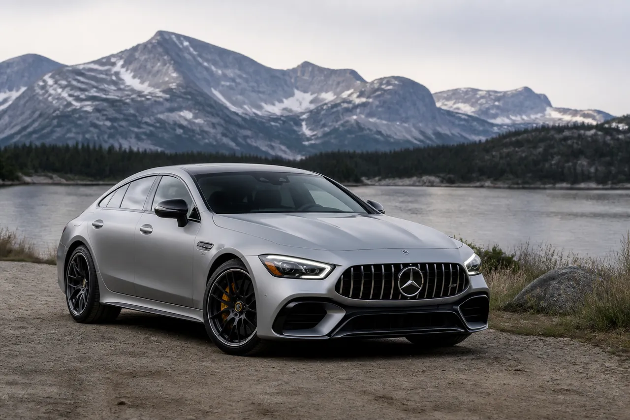 Mercedes-AMG GT quatre portes, haut de gamme sportif