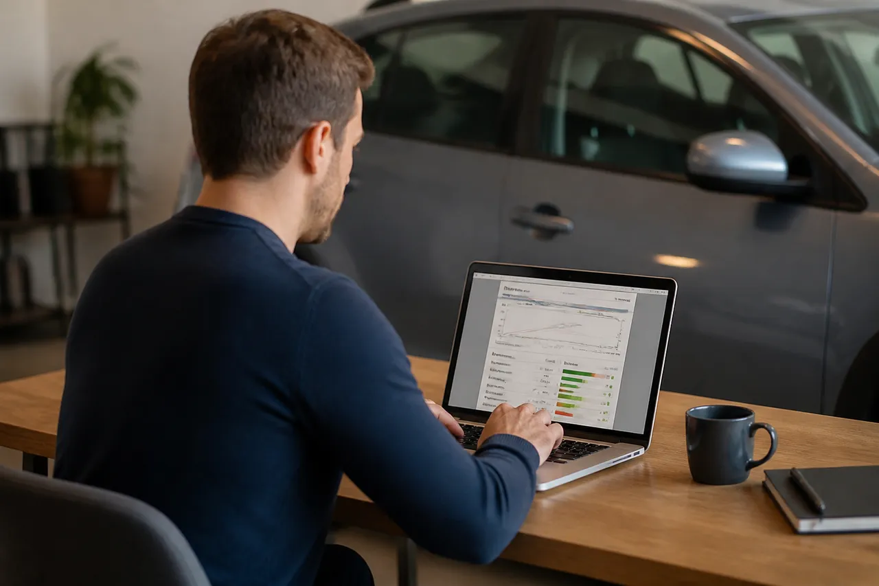 Générer et partager un rapport HistoVec pour vérifier une voiture